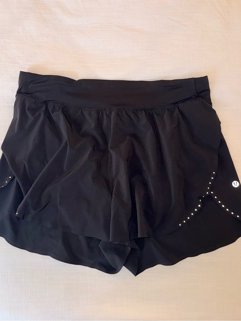 lululemon athletica Black Skort with Stud Accents